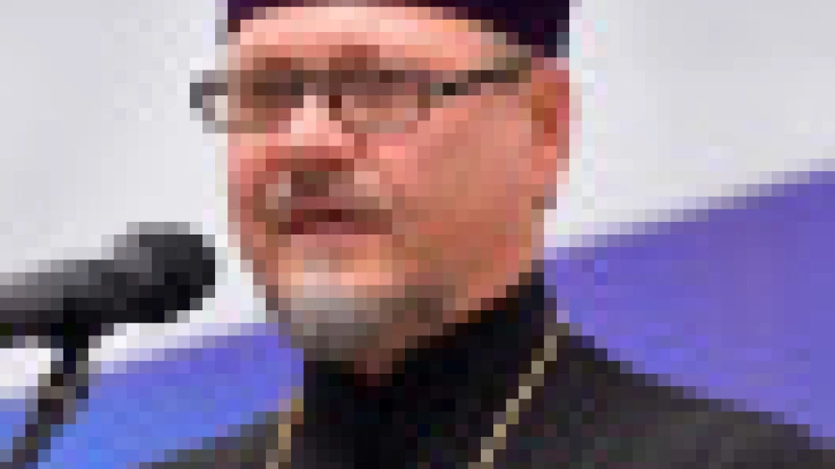 Протоиерей Андрей Немыкин, погибший настоятель храма Дмитрия Донского.  