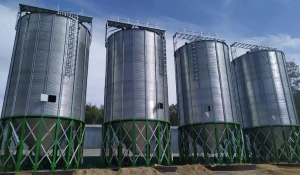 Производство силосов.