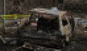 В Барнауле сгорел автомобиль.