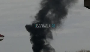 Пожар в селе Лебежье.