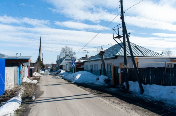 Улицы поселка «Северо-Западный».