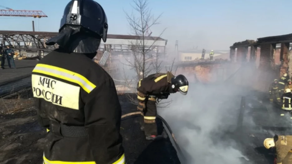 Пожар на ул. Кулагина.