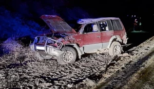 В селе Кызыл-Озеке произошло ДТП. Пострадал молодой мужчина.