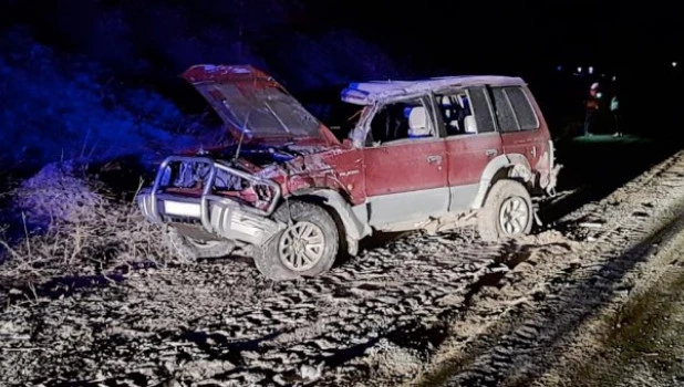 В селе Кызыл-Озеке произошло ДТП. Пострадал молодой мужчина.