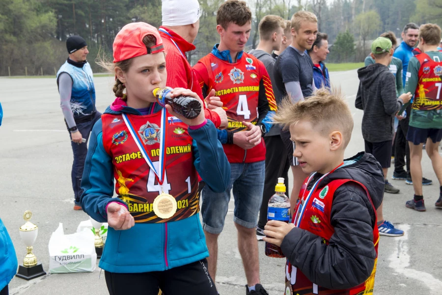 В Барнауле прошла «Эстафета поколений».