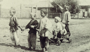 Дети, конец XIX века. 