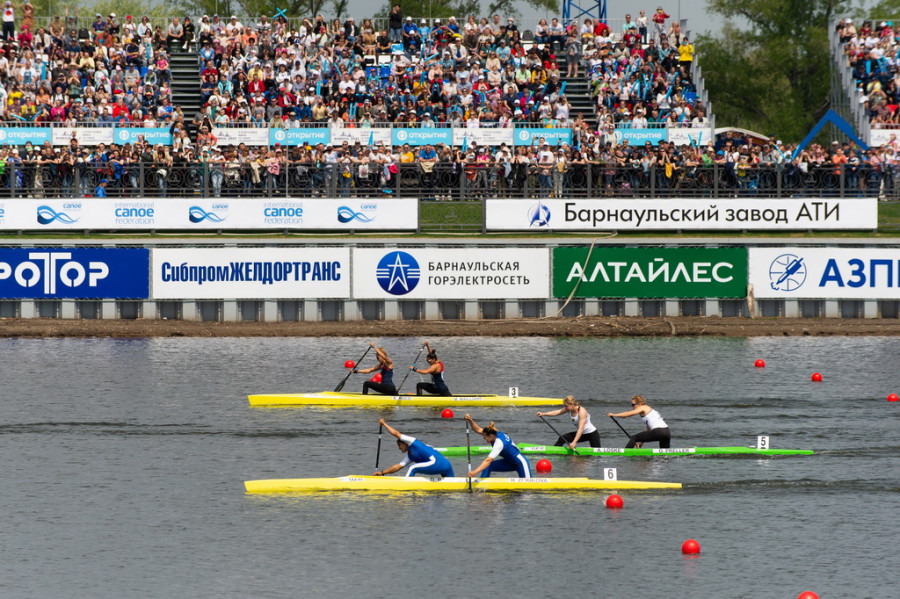Этап Кубка мира по гребле в Барнауле. 