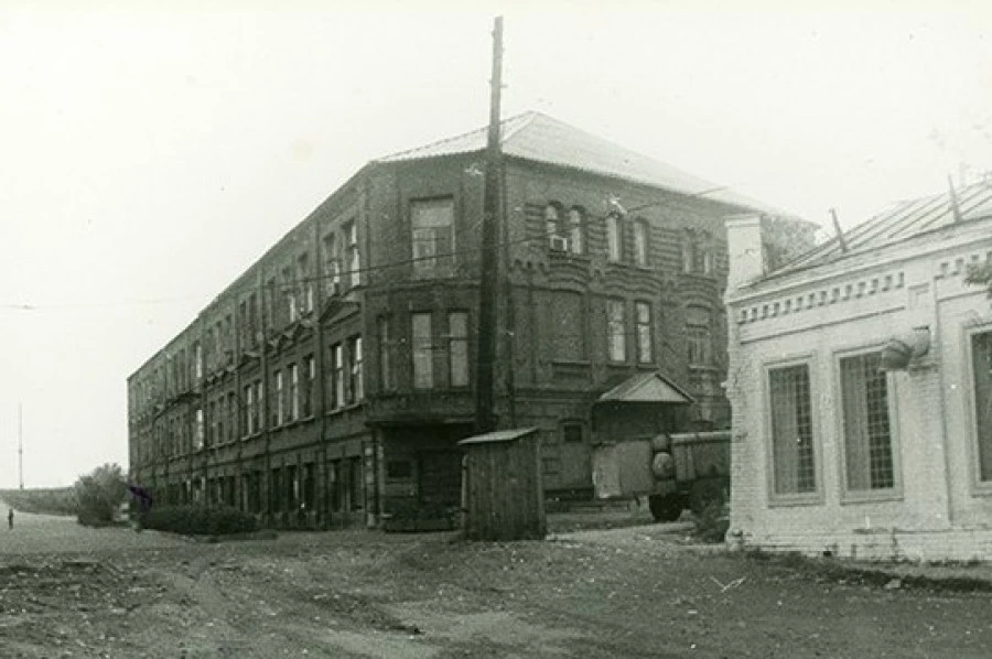 Дом купца Поскотинова. Архивное фото.