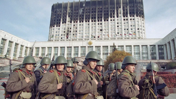 Расстрел Белого дома в Москве. Осень 1993 года