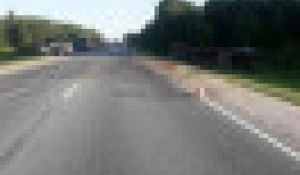 Авария на трассе Барнаул - Новосибирск.