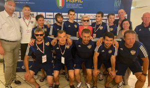 Сборная команда России по мини-футболу 5х5 класс В1 (тотально-слепые спортсмены).