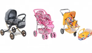 Кукольные коляски для игр в «дочки-матери».