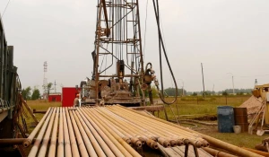 Работы по улучшению водоснабжения в поселке Лесной.