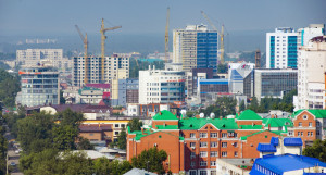 Панорама Барнаула.