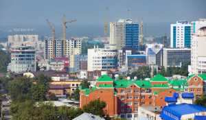 Панорама Барнаула.