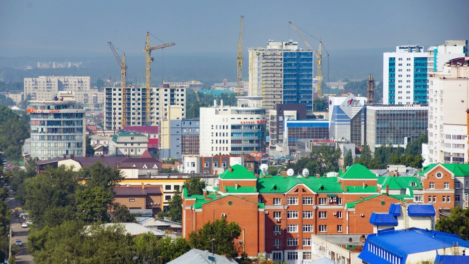 Панорама Барнаула.