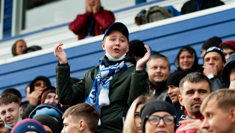 На кубковом матче "Динамо Барнаул" - "Нижний Новгород". 