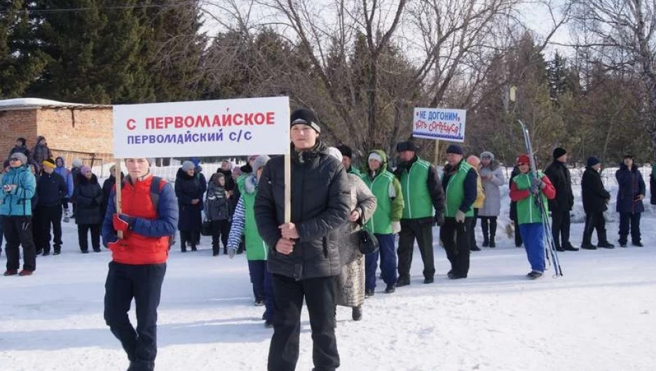 В Первомайском районе Алтайского края.