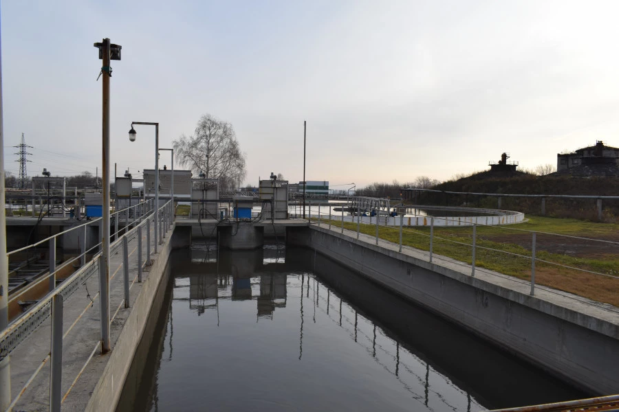 Очистные сооружения.