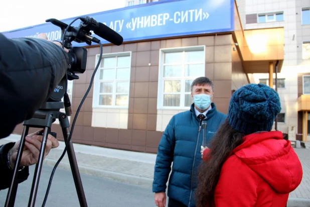 В "Универ-сити" АлтГУ прошли антитеррористические учения.