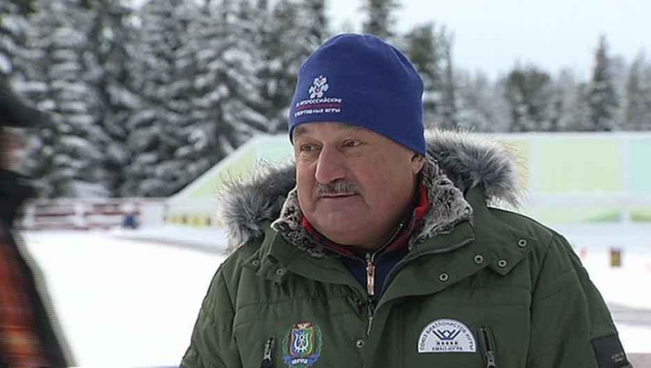 Николай Князев, биатлонист, заслуженный тренер России. 