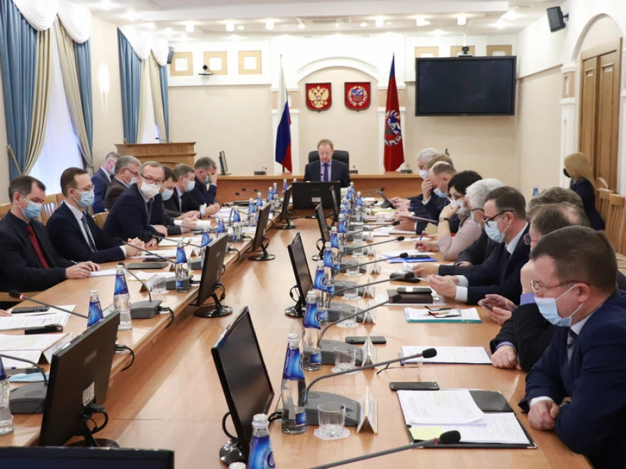 Оперативное совещание в правительстве Алтайского края.