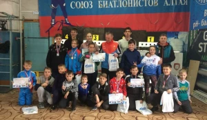Детский биатлон.