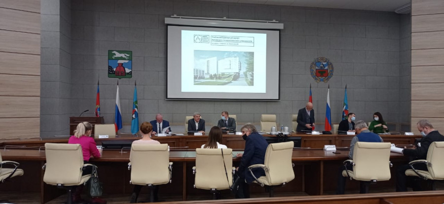 На градостроительном совете обсудили проект нового корпуса АлтГУ.
