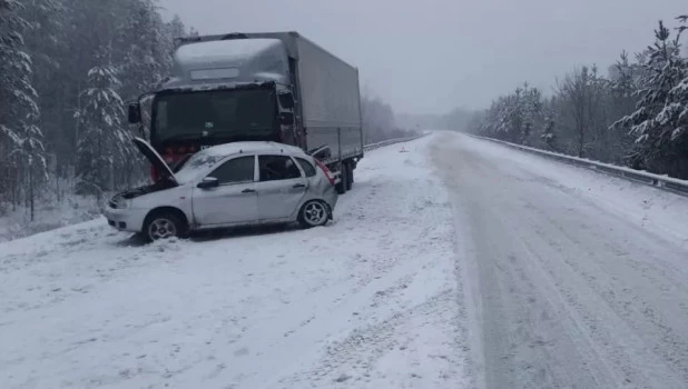 ДТП на алтайской трассе.