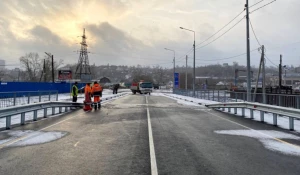  В Барнауле после масштабной реконструкции открыли мост на улице Челюскинцев.