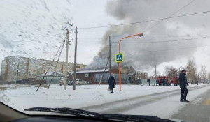 Пожар в Славгороде.