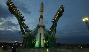 Пуск ракеты-носителя «Союз-2.1б» с Байконура.