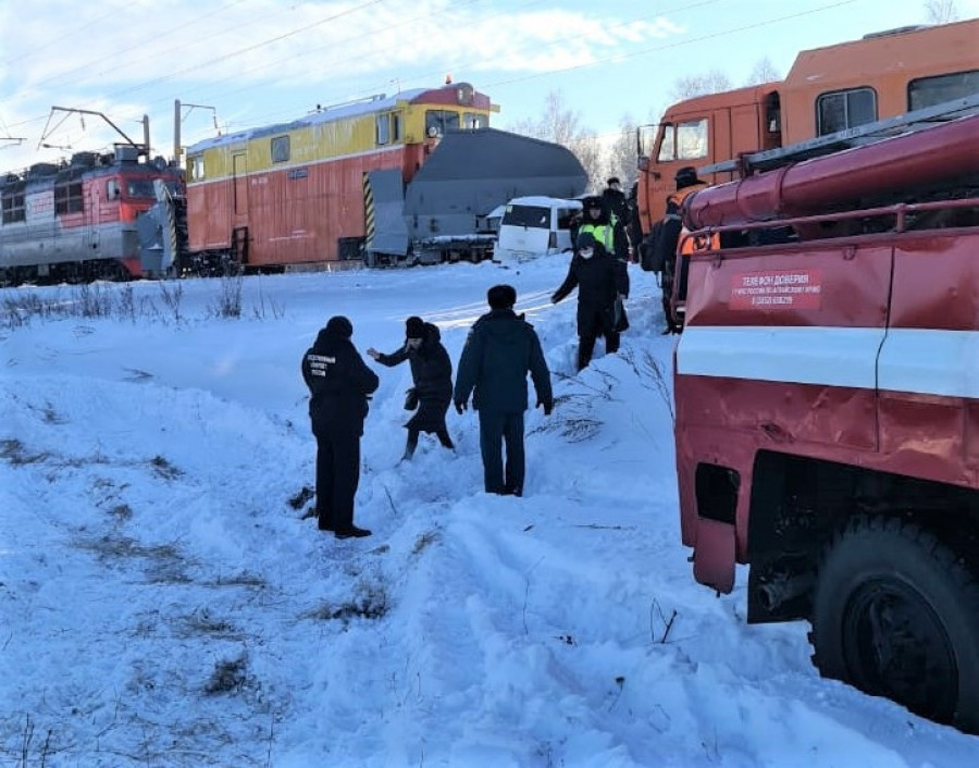 ДТП на переезде с гибелью детей в Алтайском крае.
