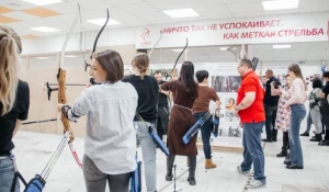 Первый турнир по стрелковым видам спорта среди СМИ Барнаула.