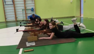 Тренировочные занятия среди учащихся 6-х классов СОШ № 134 г. Барнаула.