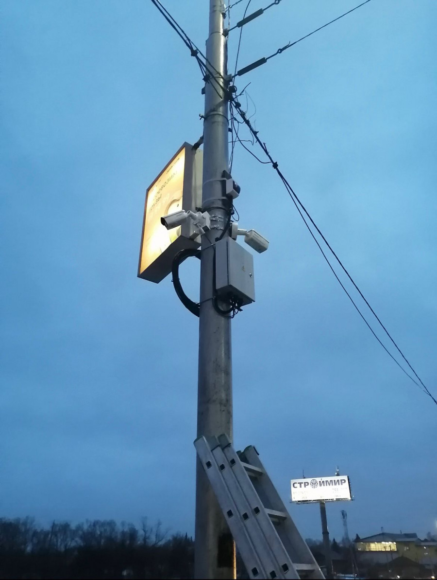 Система умного видеонаблюдения на Коммунальном мосту. 