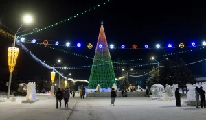 Предновогодний Барнаул. 