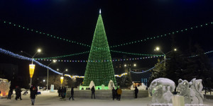 Предновогодний Барнаул. 