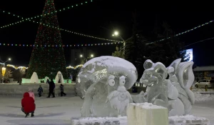 Предновогодний Барнаул. 