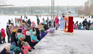 Новогодний праздник в парке «Арлекино».