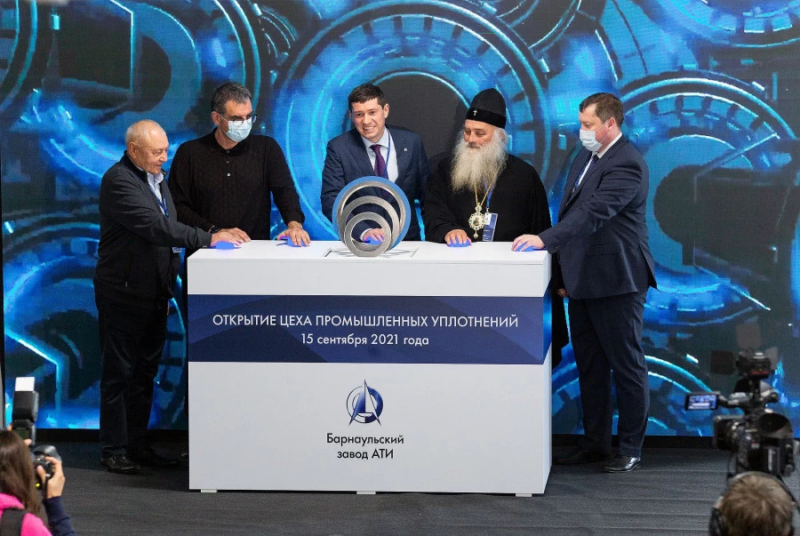 Открытие цеха промышленных уплотнений.