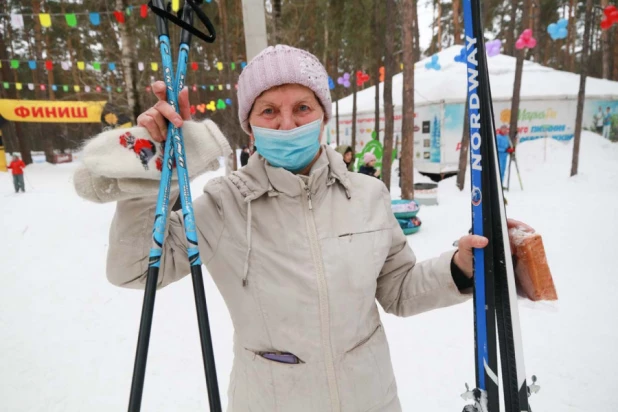 Открытие зимнего лыжного сезона на Трассе здоровья.