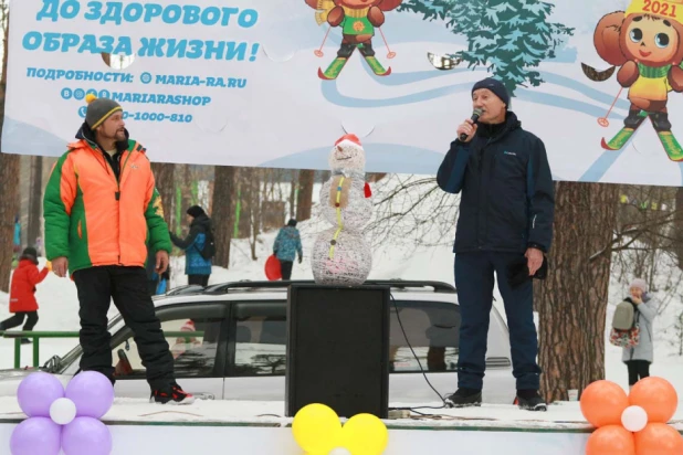 Открытие зимнего лыжного сезона на Трассе здоровья.