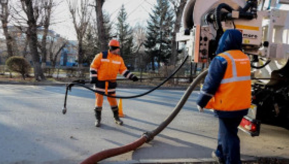 Промывка сетей.