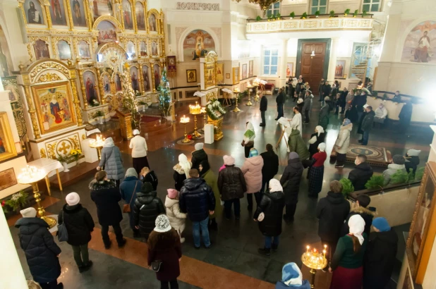 Рождество в Барнауле. 