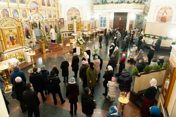 Рождество в Барнауле. 