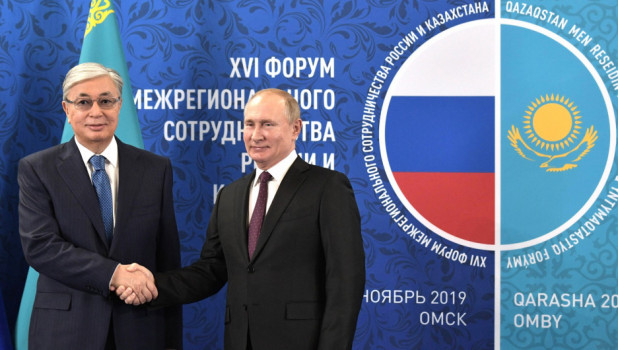 Раскрыта повестка переговоров Путина и президента Казахстана