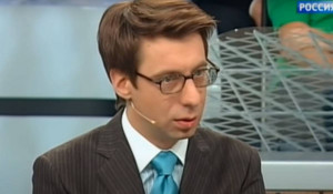 Телеведущий Михаил Зеленский.