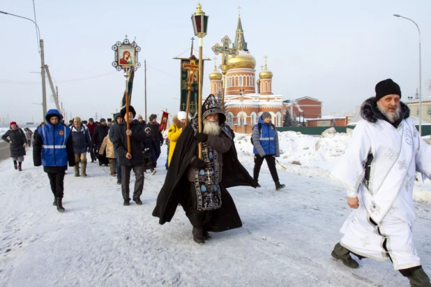 Крещение в Барнауле. 2022 год.