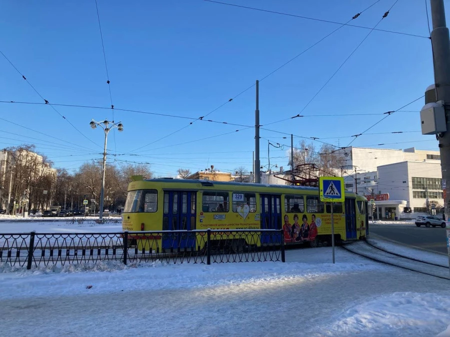 В центре Екатеринбурга